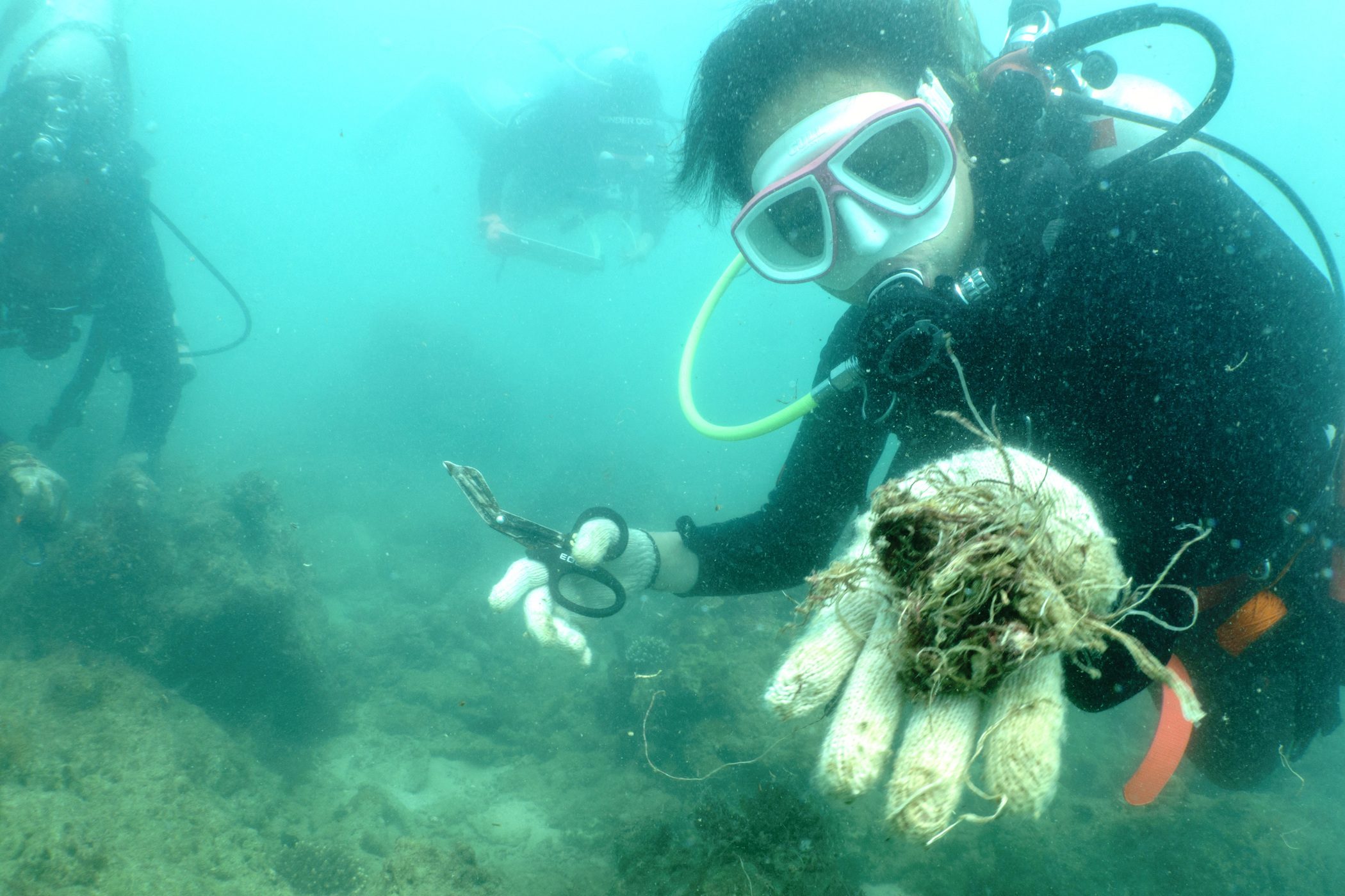Thai divers seek to take on ‘ghost gear’ threatening marine life