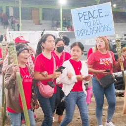 Dipolognons hold torch procession, prayer rally against criminality