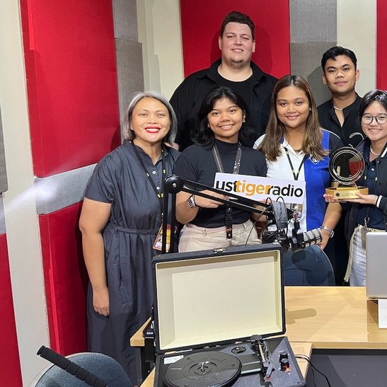 UST Tiger Radio awarded as Station of the Year by International Student Broadcasting Championship