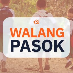 #WalangPasok: Class suspensions, Thursday, April 4, 2024