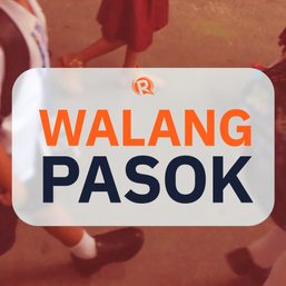 #WalangPasok: Class suspensions, Friday, April 5, 2024
