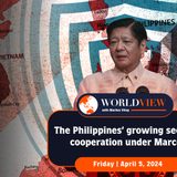 World View with Marites Vitug: The Philippines’ growing security cooperation under Marcos