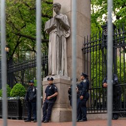 Columbia cancels university-wide commencement ceremony after protests
