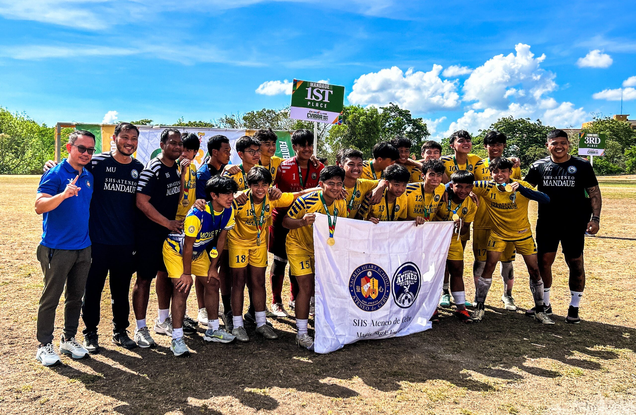 CVIRAA 2024: Mandaue City squeaks past Bohol to bag regional football title