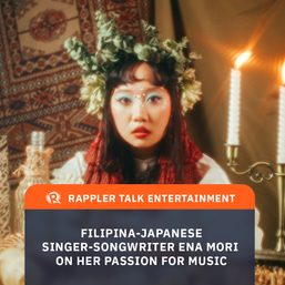 Rappler Talk Entertainment: ena mori on her passion for music