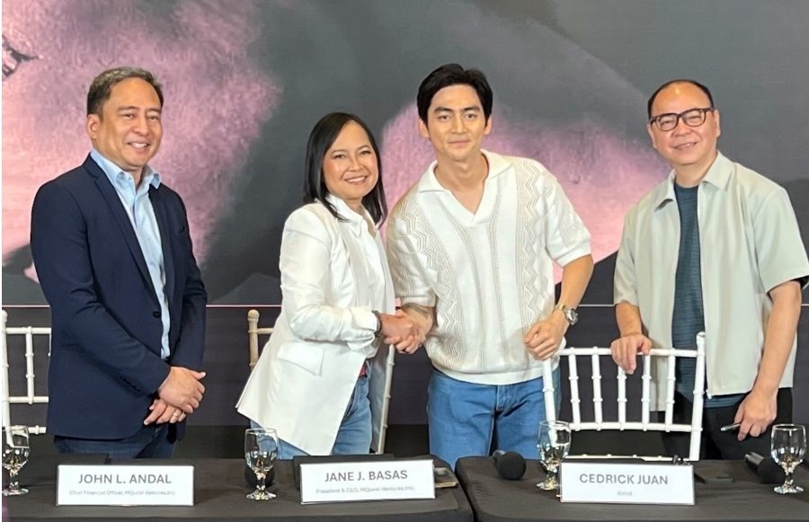 Manny Pangilinan launches talent agency, signs ‘GomBurZa’ star Cedrick Juan