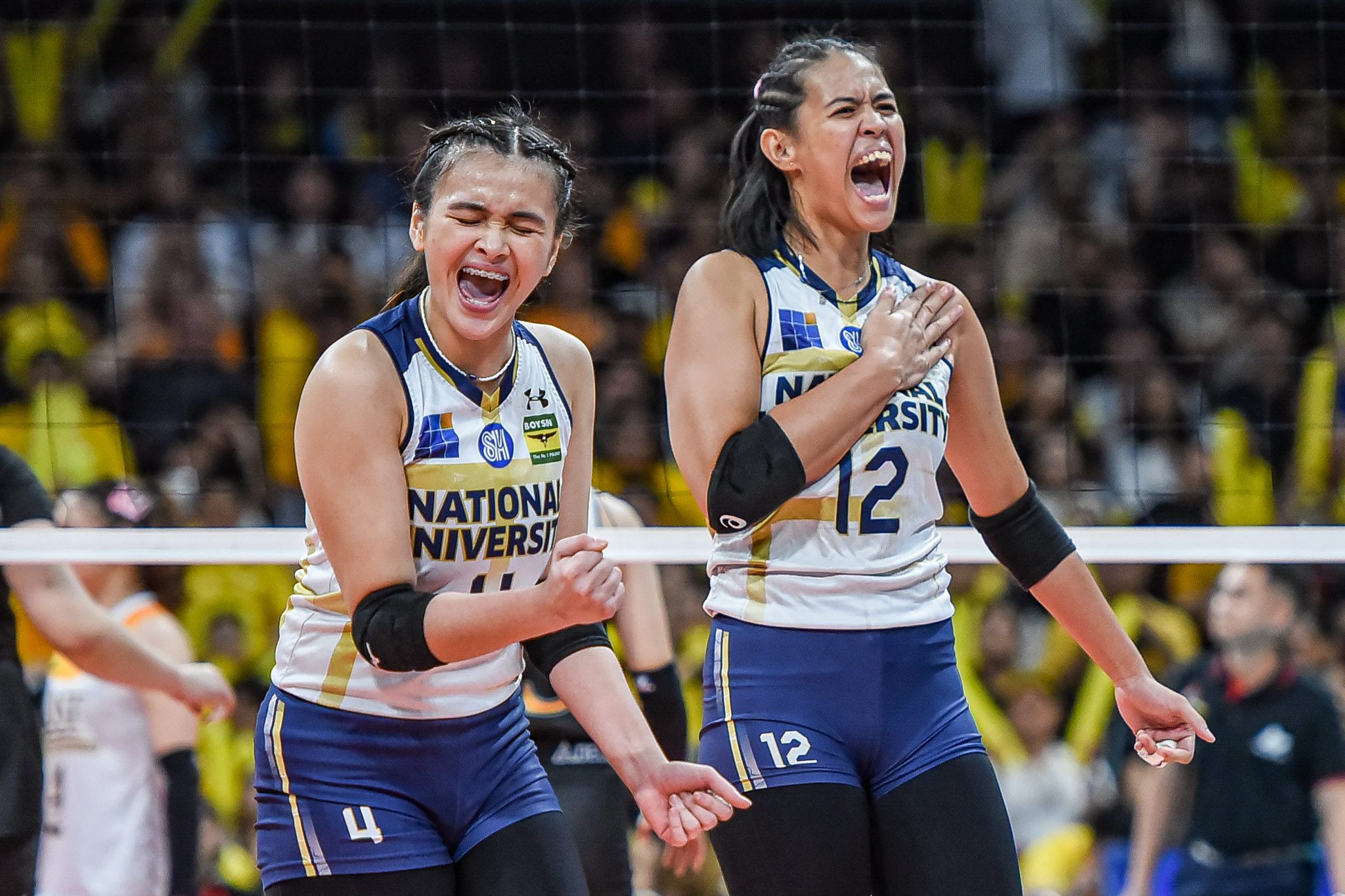 Queens again: NU sweeps UST, bags 4th UAAP women’s volleyball championship