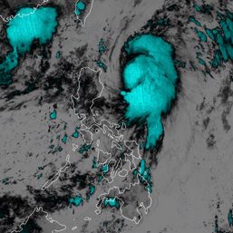 Typhoon Aghon slightly weakens; no more areas under wind signals