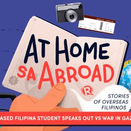 At Home sa Abroad: US-based Filipina student speaks out vs war in Gaza