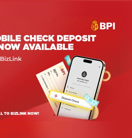 New BPI BizLink app facility now allows corporate clients to deposit checks via mobile