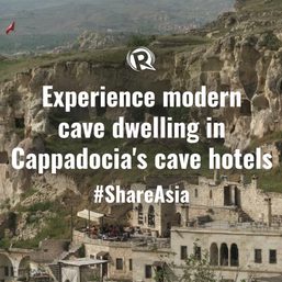 [WATCH] Experience modern cave dwelling in Cappadocia’s cave hotels
