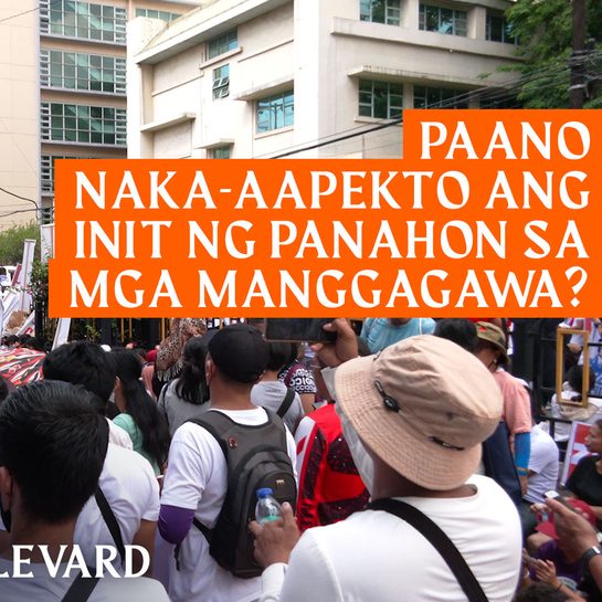 BOSES NG KALYE: Paano nakaaapekto ang init ng panahon sa mga manggagawa?