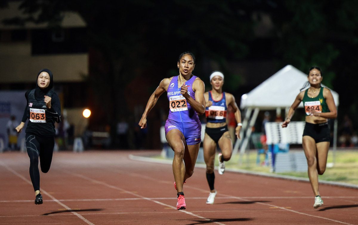Knott breaks national record in women’s 100m, inches closer to Olympic qualifying standard