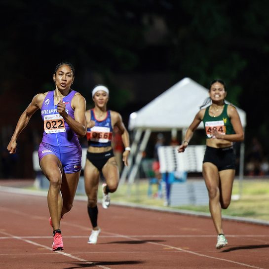 Knott breaks national record in women’s 100m, inches closer to Olympic qualifying standard