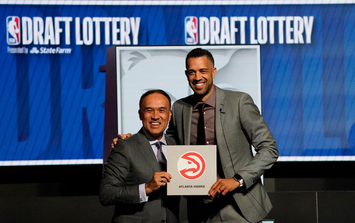What are the odds? Atlanta Hawks land top overall pick in 2024 NBA Draft
