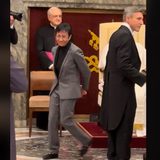 Nobel laureates meet Pope Francis, seek help to end war and build peace