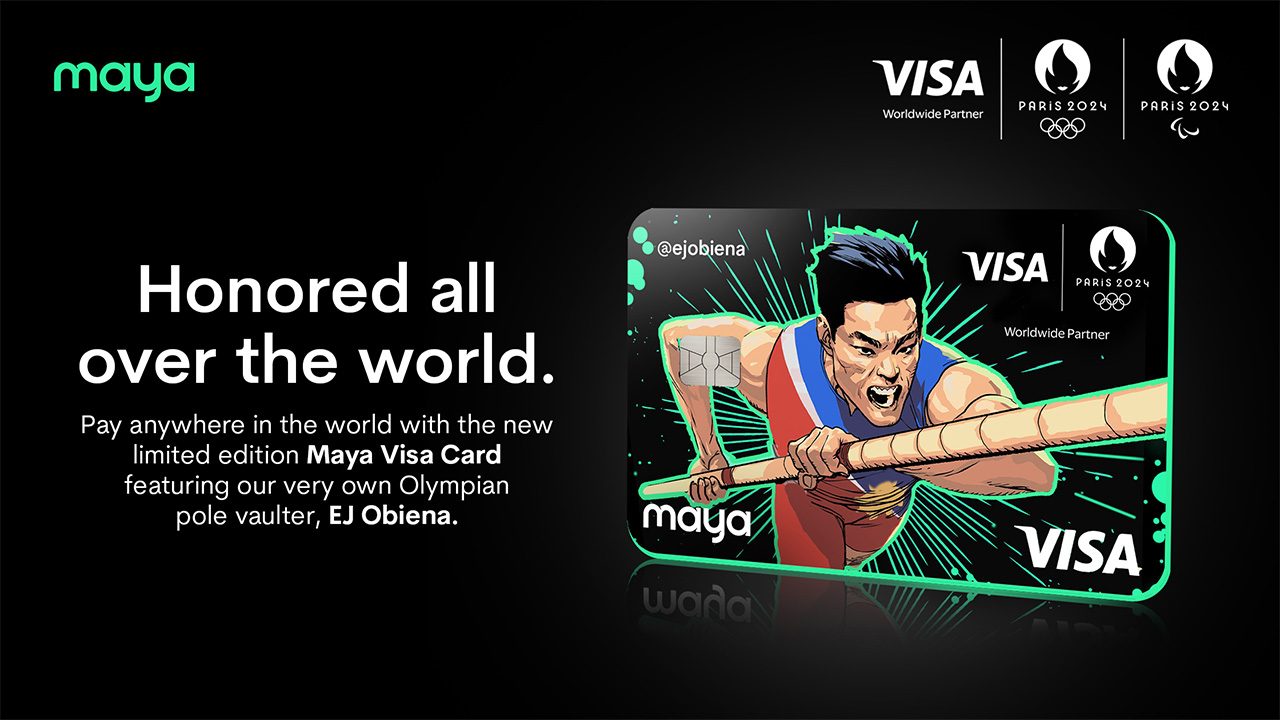 Visa and Maya celebrate Filipino excellence with Olympic Games Paris 2024-themed card