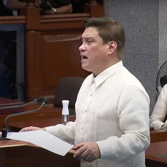 Zubiri ‘dumbfounded’ by Dela Rosa’s vote to oust him