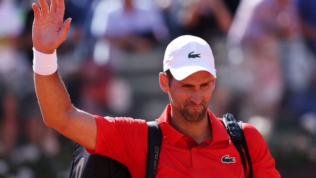 Djokovic’s Rome exit opens door for Sinner to grab No. 1 ranking in French Open