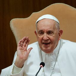 Pope issues rare apology over reported homophobic slur