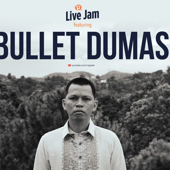 [WATCH] Rappler Live Jam: Bullet Dumas