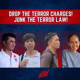 Makabayan officer, activists push back vs anti-terror law complaint filed by military