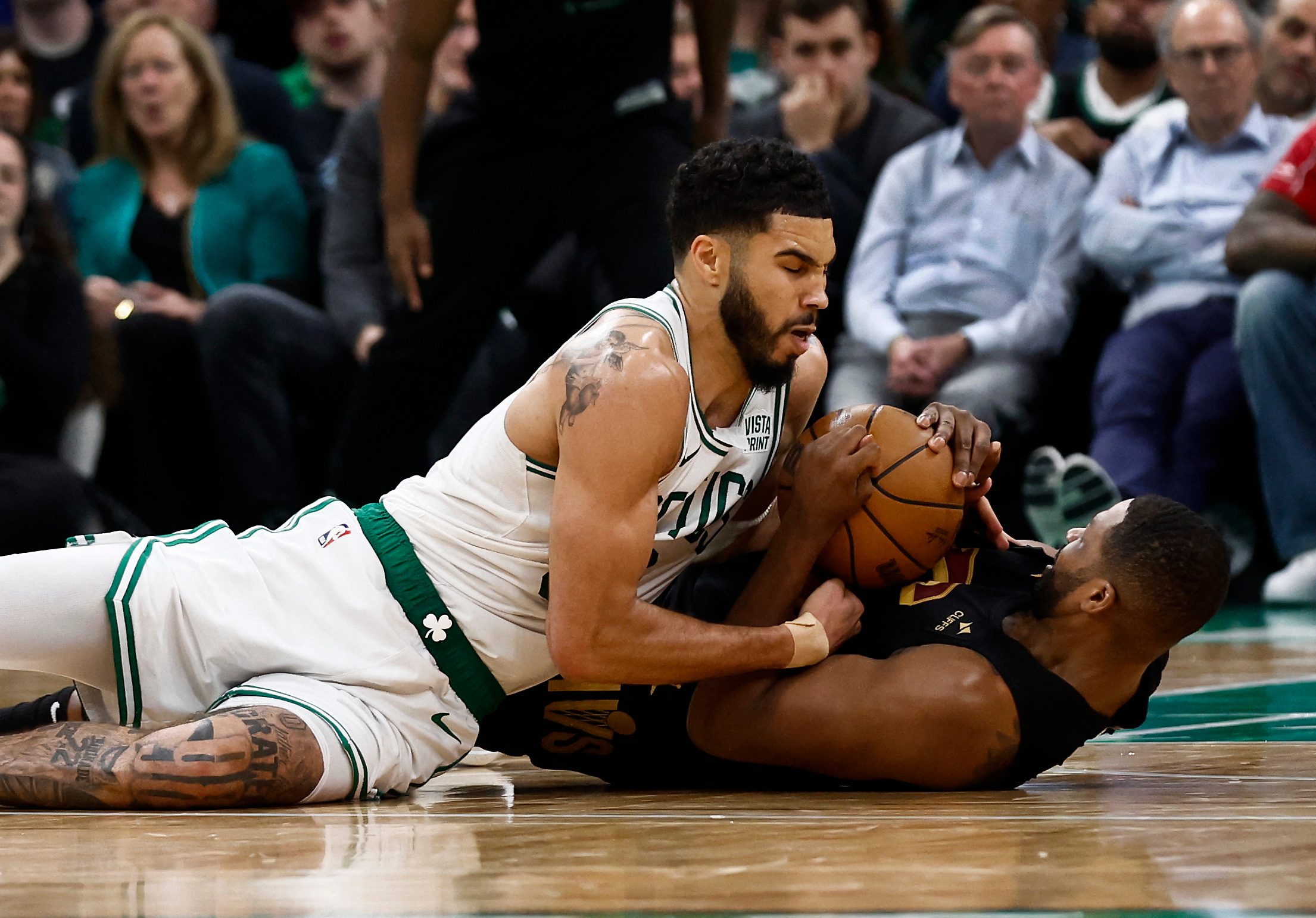 ‘High-powered’ Celtics crush Cavaliers in East semis opener