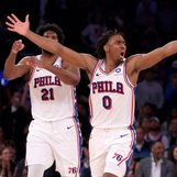Clutch Maxey, Sixers stay alive with OT win over Knicks