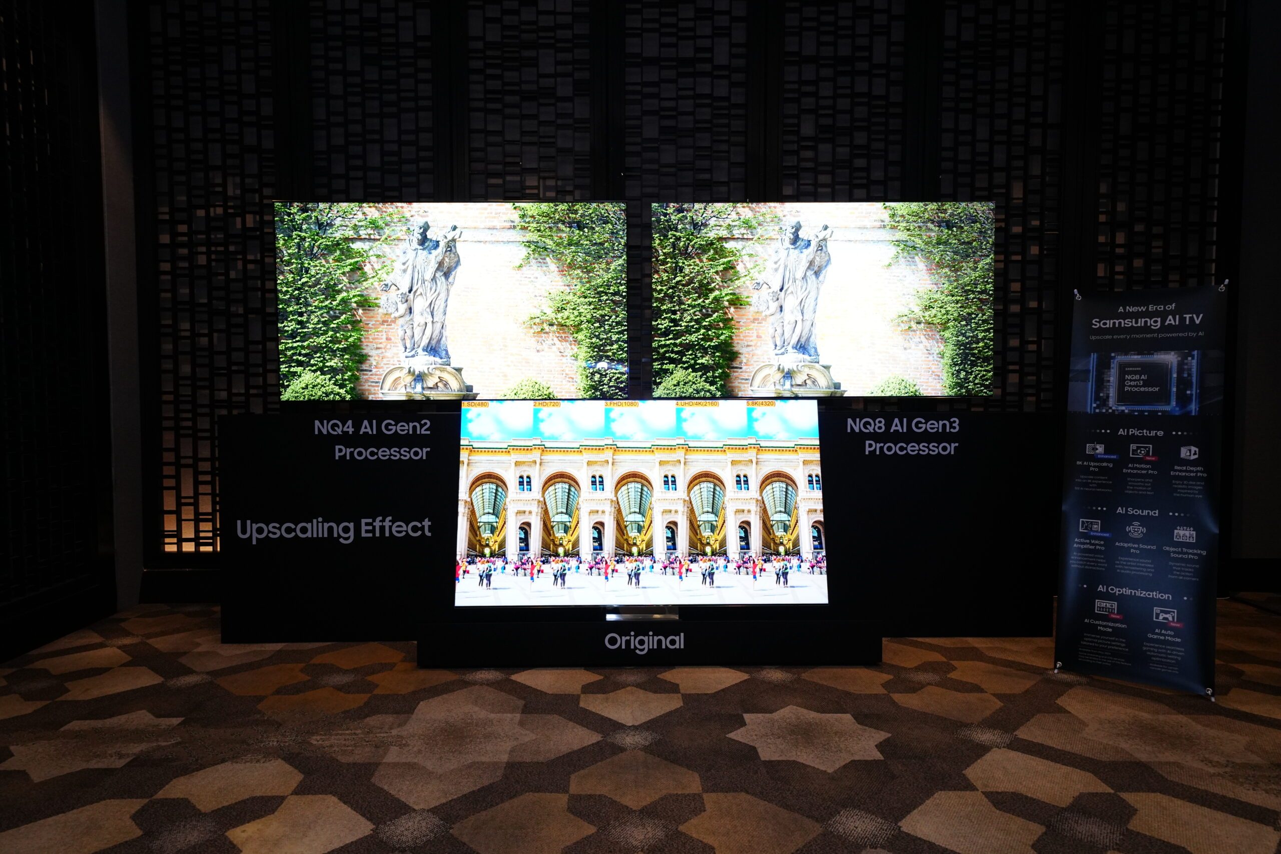Like its flagship phones, Samsung’s 2024 TV lineup highlights AI tech