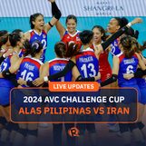 HIGHLIGHTS: Alas Pilipinas vs Iran, 2024 AVC Challenge Cup – May 25