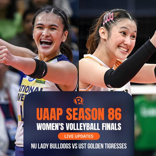 LIVE UPDATES: NU vs UST, UAAP Season 86 women’s volleyball finals – May 11