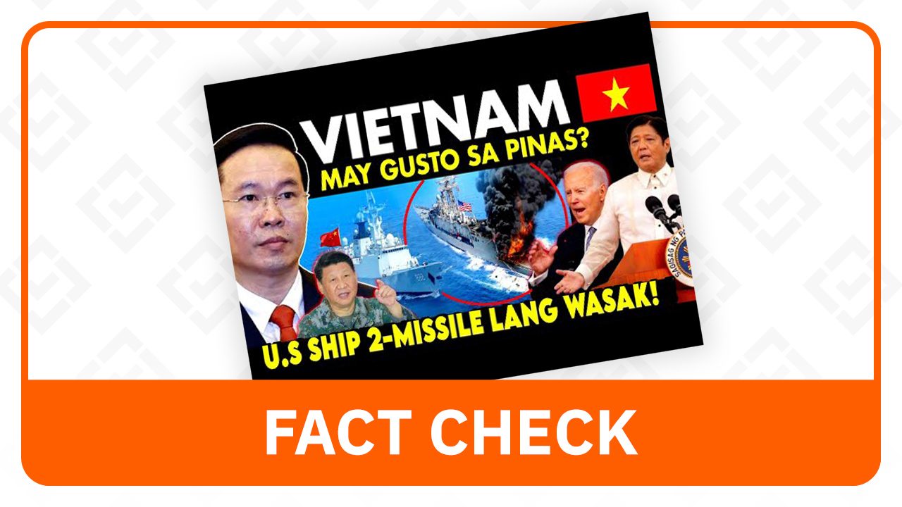 FAKTENCHECK: USS Philippine Sea im Dienst der US-Marine, nicht PH