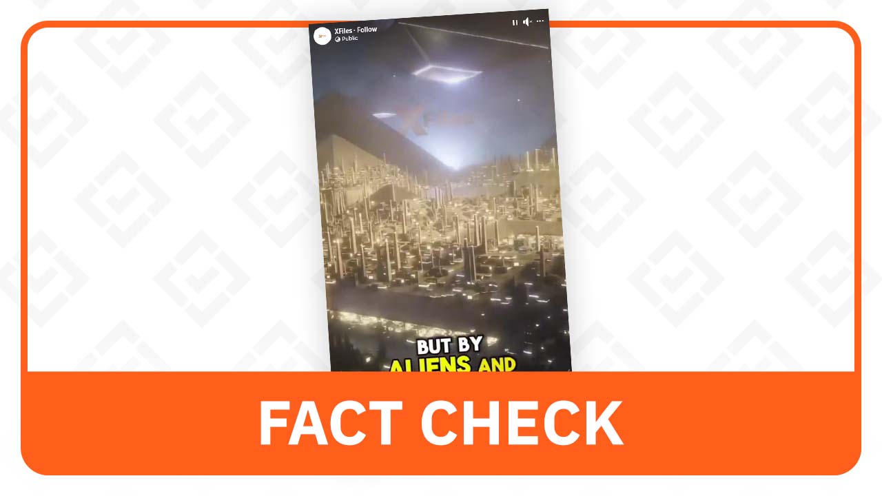 Fact Check Aliens Did Not Build The Pyramids Of Giza