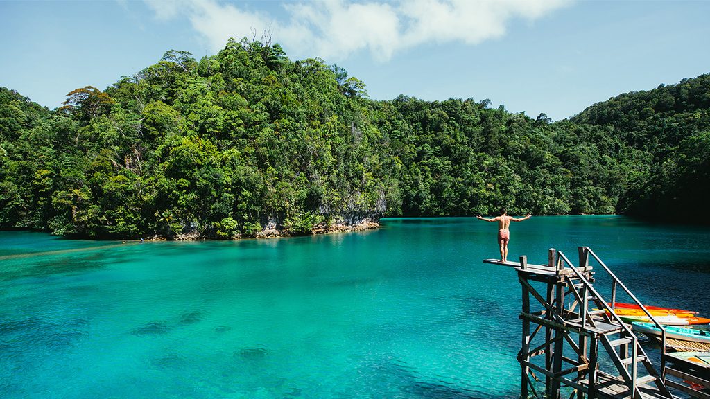 Sugba Lagoon in Siargao