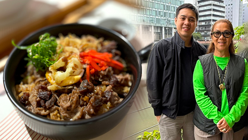 Nakilala ni Mamou si Ramen Ron para sa New Steak Rice Gyudon