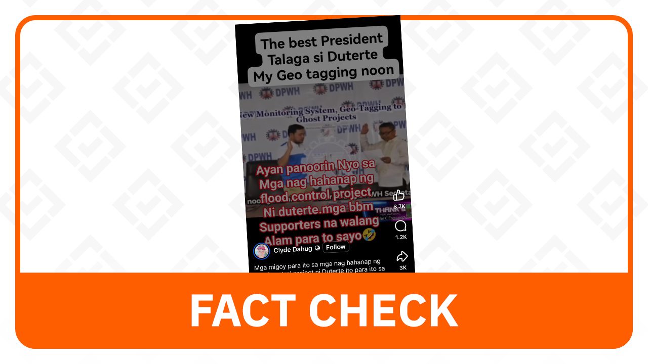 Ghost Project Issue FACT CHECK: 'Ghost' projects flagged during Duterte's term, contrary to ...