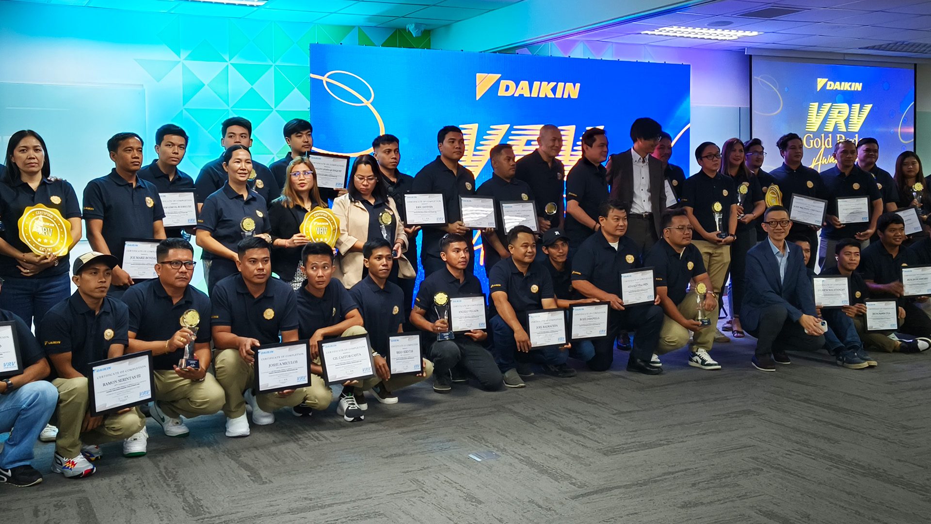 Daikin verleiht 21 vertrauenswürdigen Händlerpartnern und Vertragspartnern ...