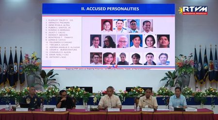 LIST: DPWH officials arrested over flood control project in Oriental Mindoro