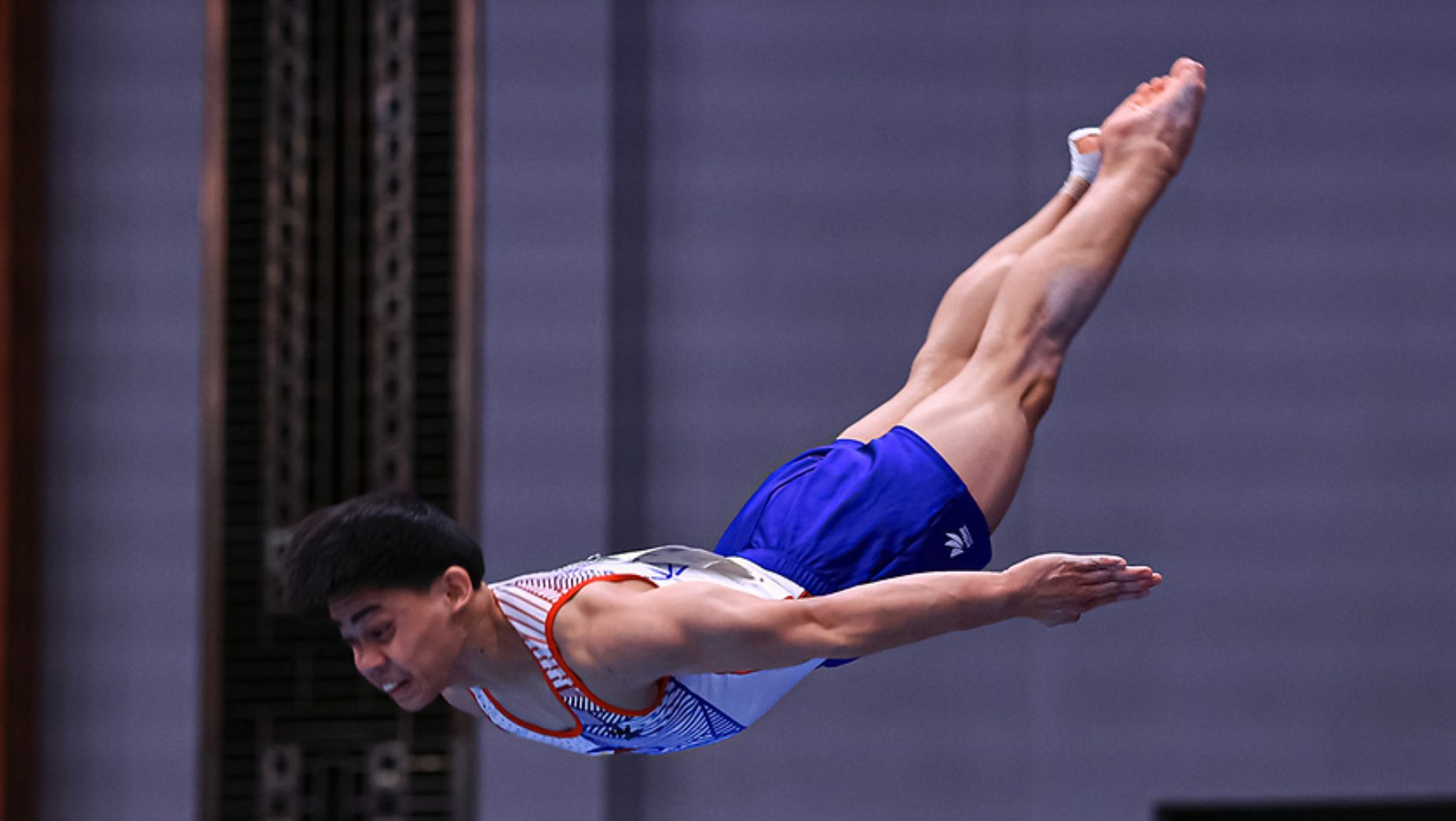 Si Eldrew Yulo ay nahuhulog sa Vault Medal sa Junior World Championships