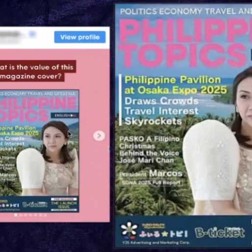 Frasco orders removal of her photos from tourism ads after Senate callout