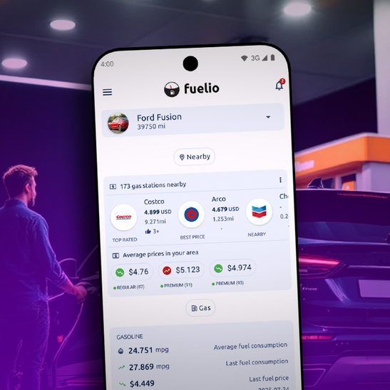 Fuelio app impressions: Once set up, you’ll better appreciate your gas budget