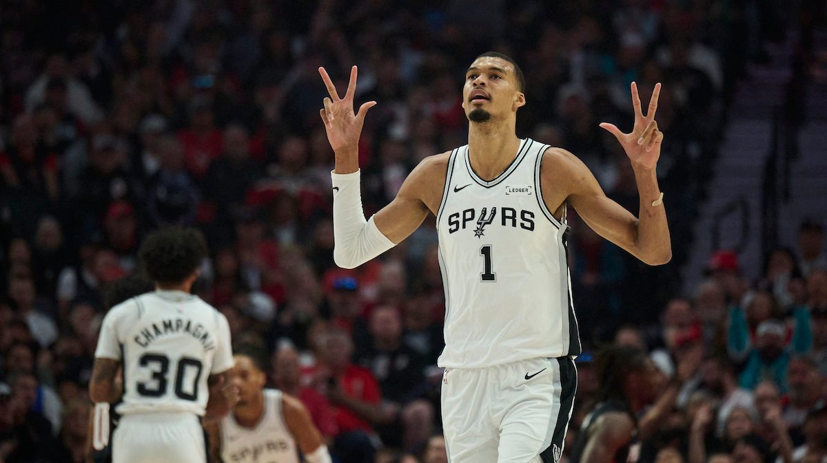 Wembanyama returns as Spurs grab 3-1 lead vs Blazers