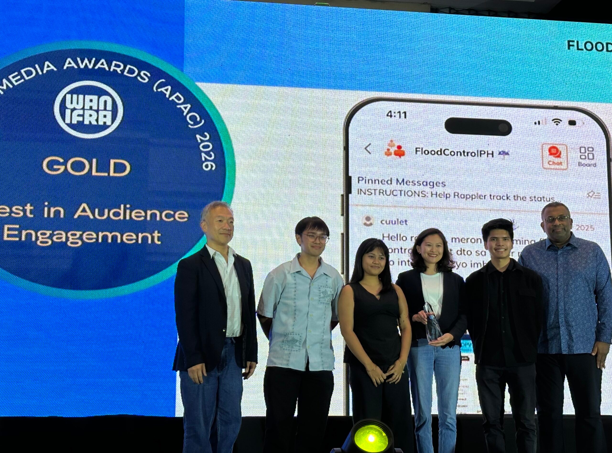 [Be The Good]: Rappler wins gold for audience engagement at Digital Media Awards Asia-Pacific