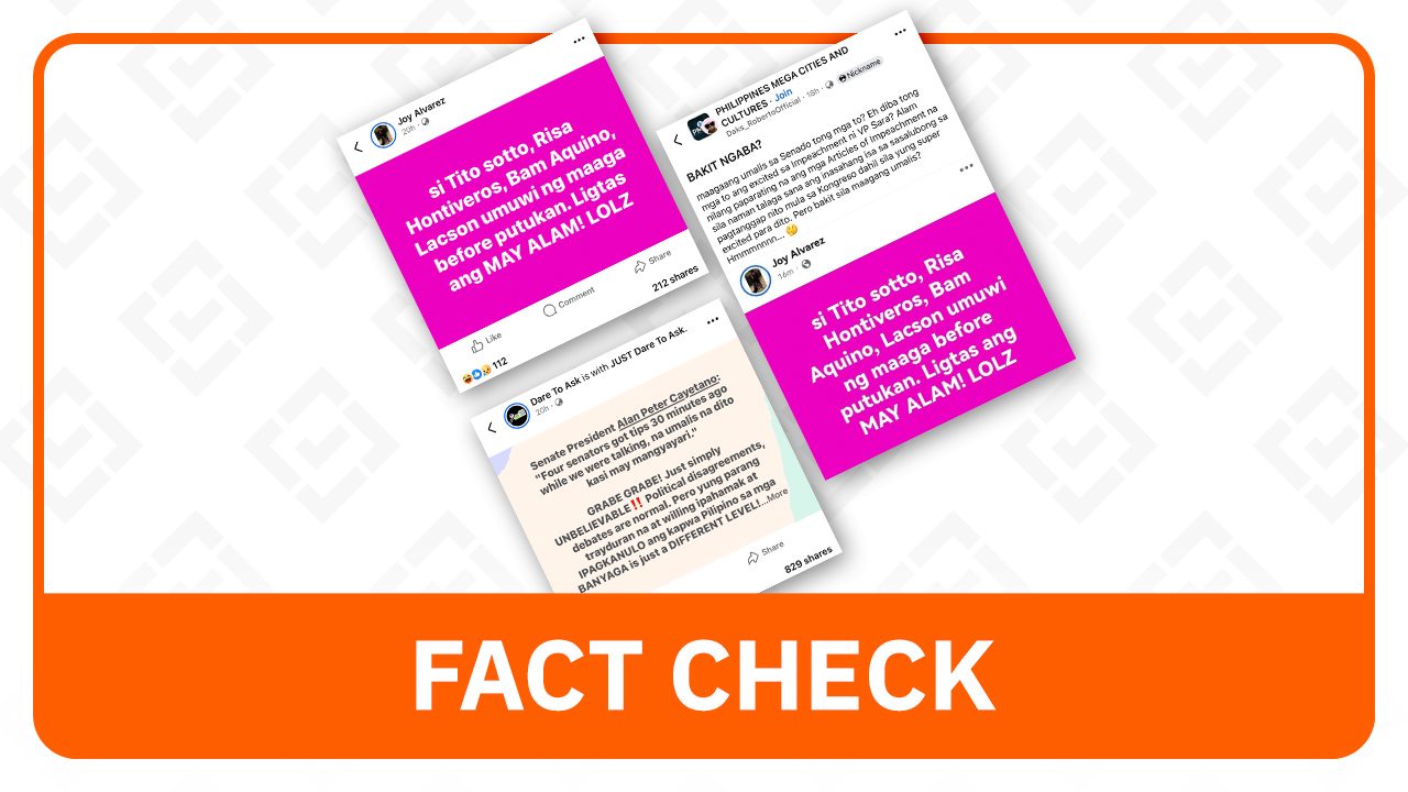 FACT CHECK: No prior knowledge of Senate shooting, minority bloc says