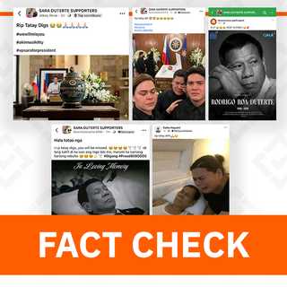 FACT CHECK: Rodrigo Duterte is alive, still detained at the ICC