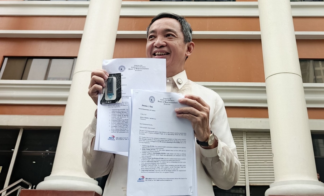 Ombudsman urged to probe Davao flood control projects