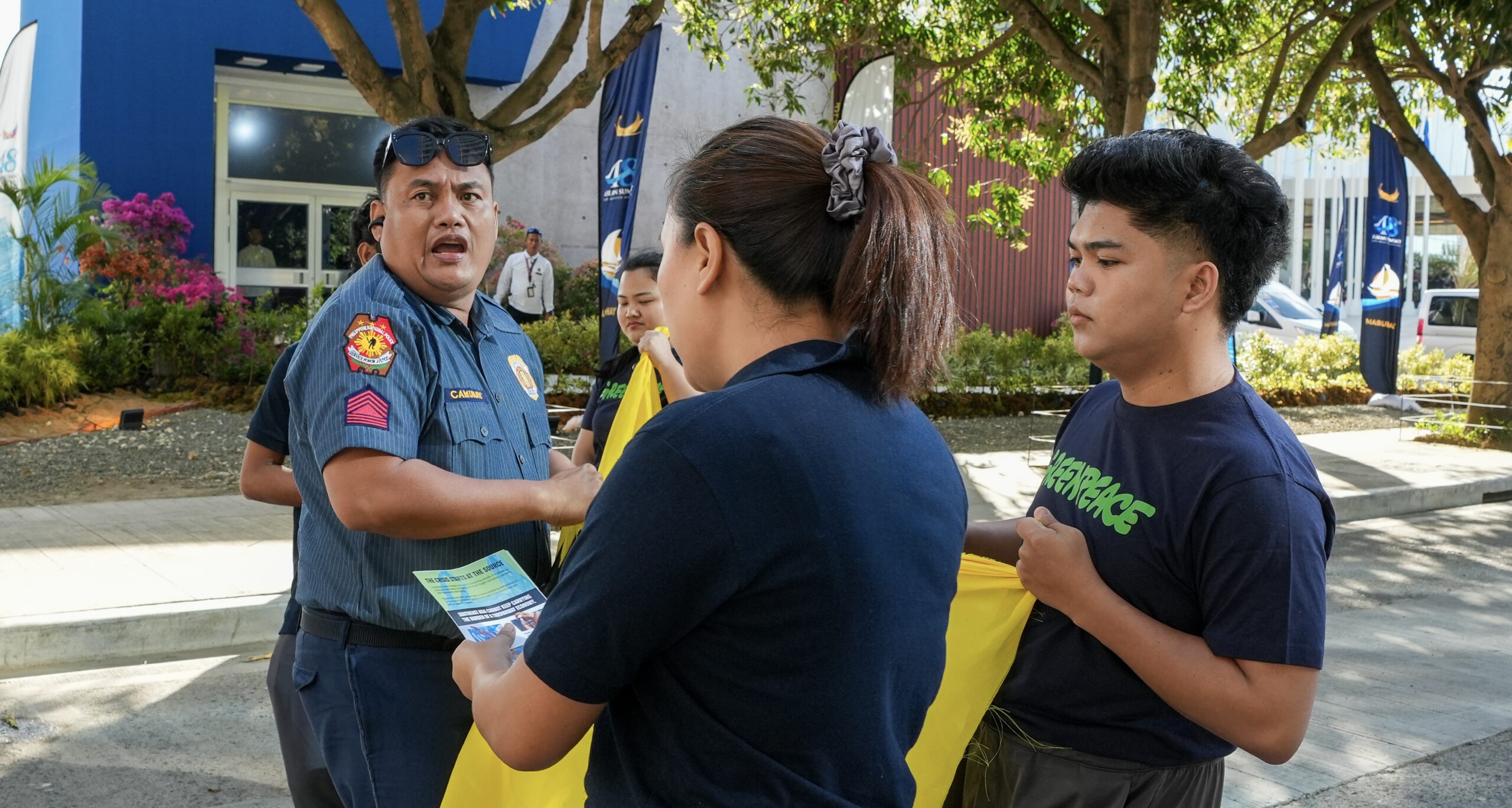 For ASEAN protest, Greenpeace activists face illegal assembly charges, post bail