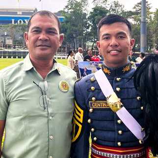 PMA honor graduate from Cadiz City outranks father in military service