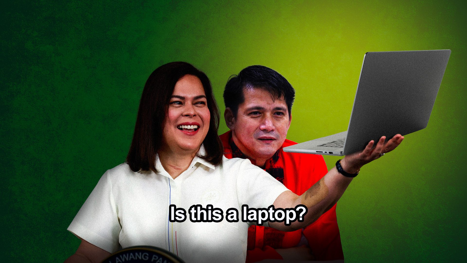 [Pastilan] Sara Duterte, a wannabe president… and she can’t use a computer?