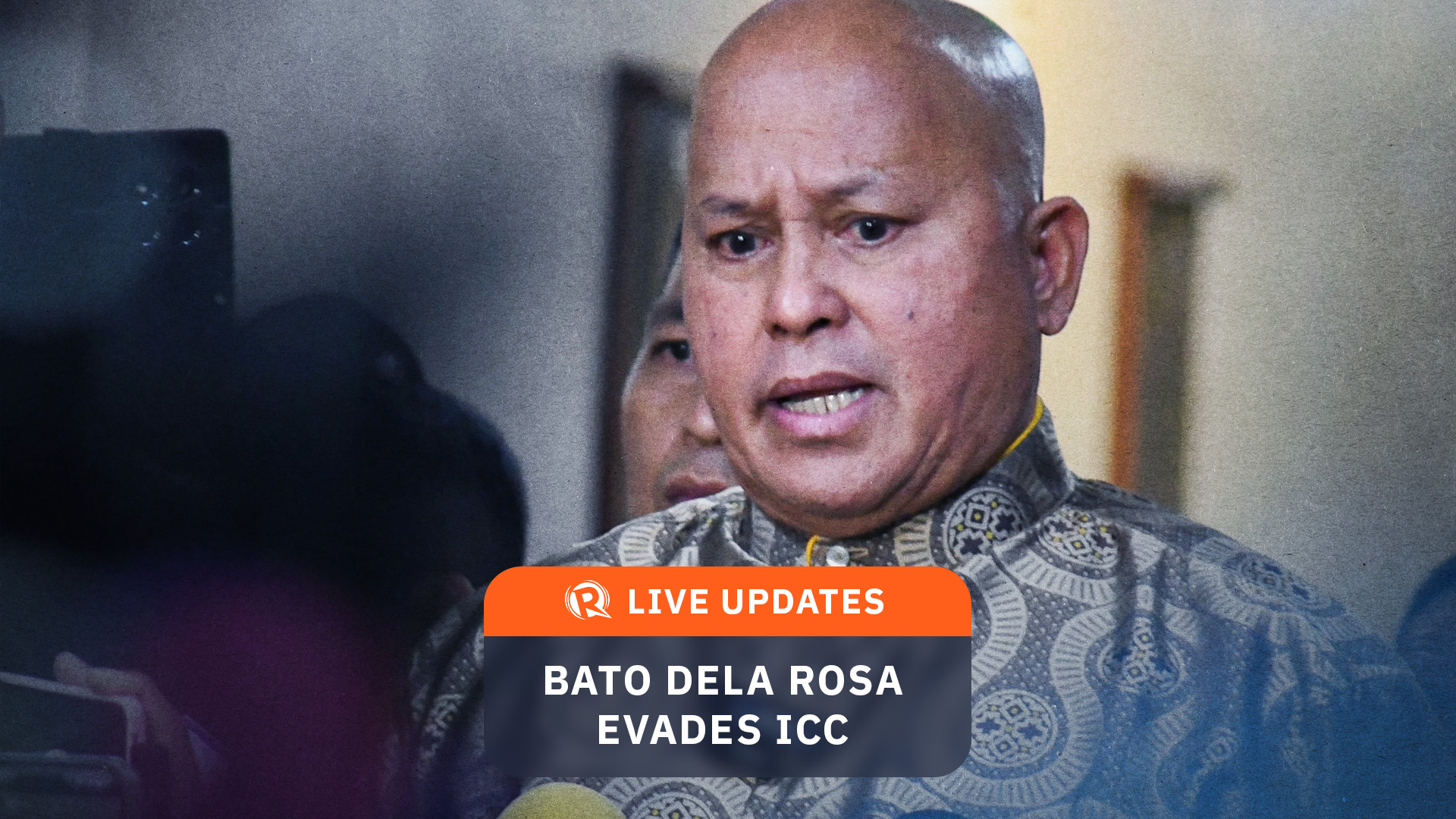LIVE UPDATES: Senator Bato dela Rosa evades ICC arrest warrant